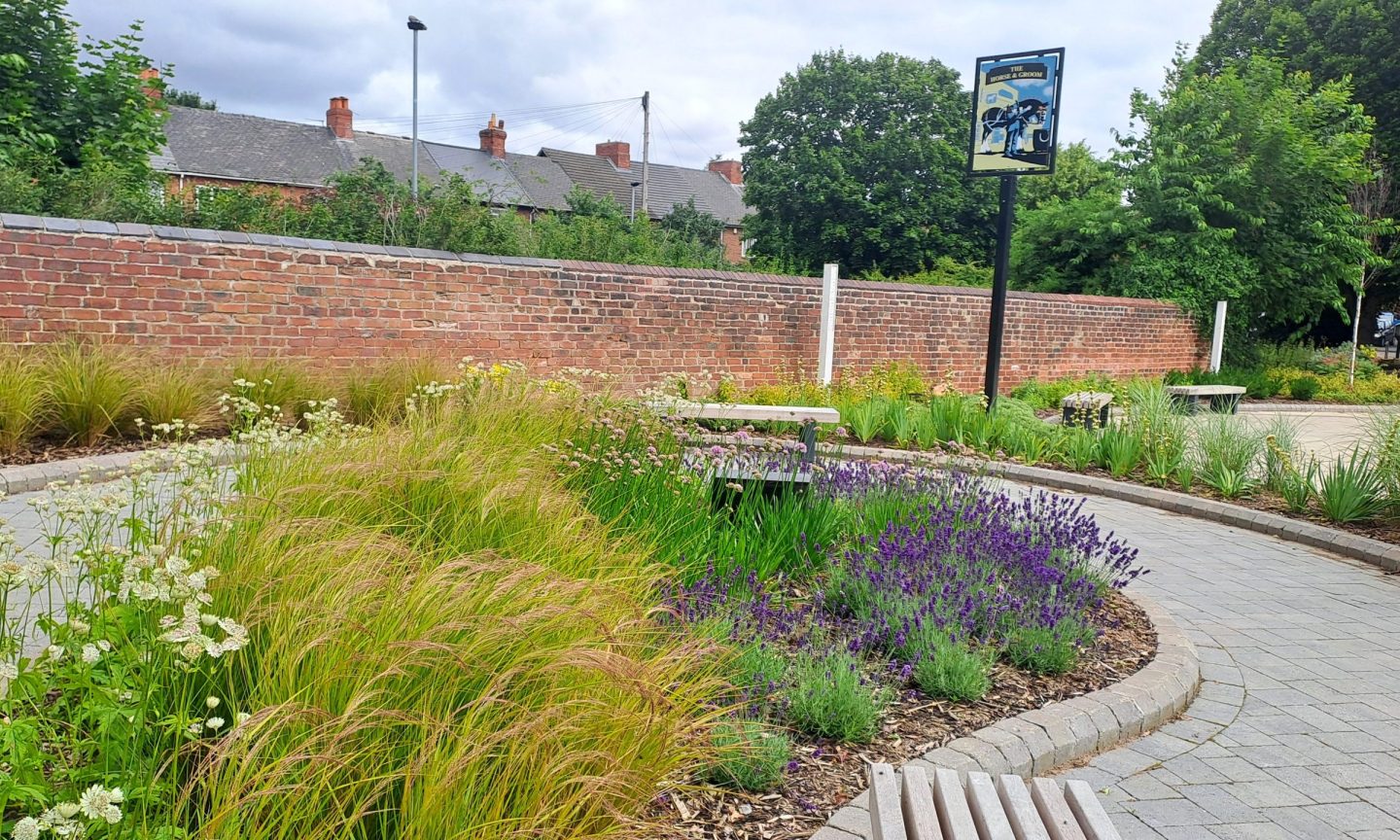 Artist Opportunity: Mural Artwork Horse and Groom Square