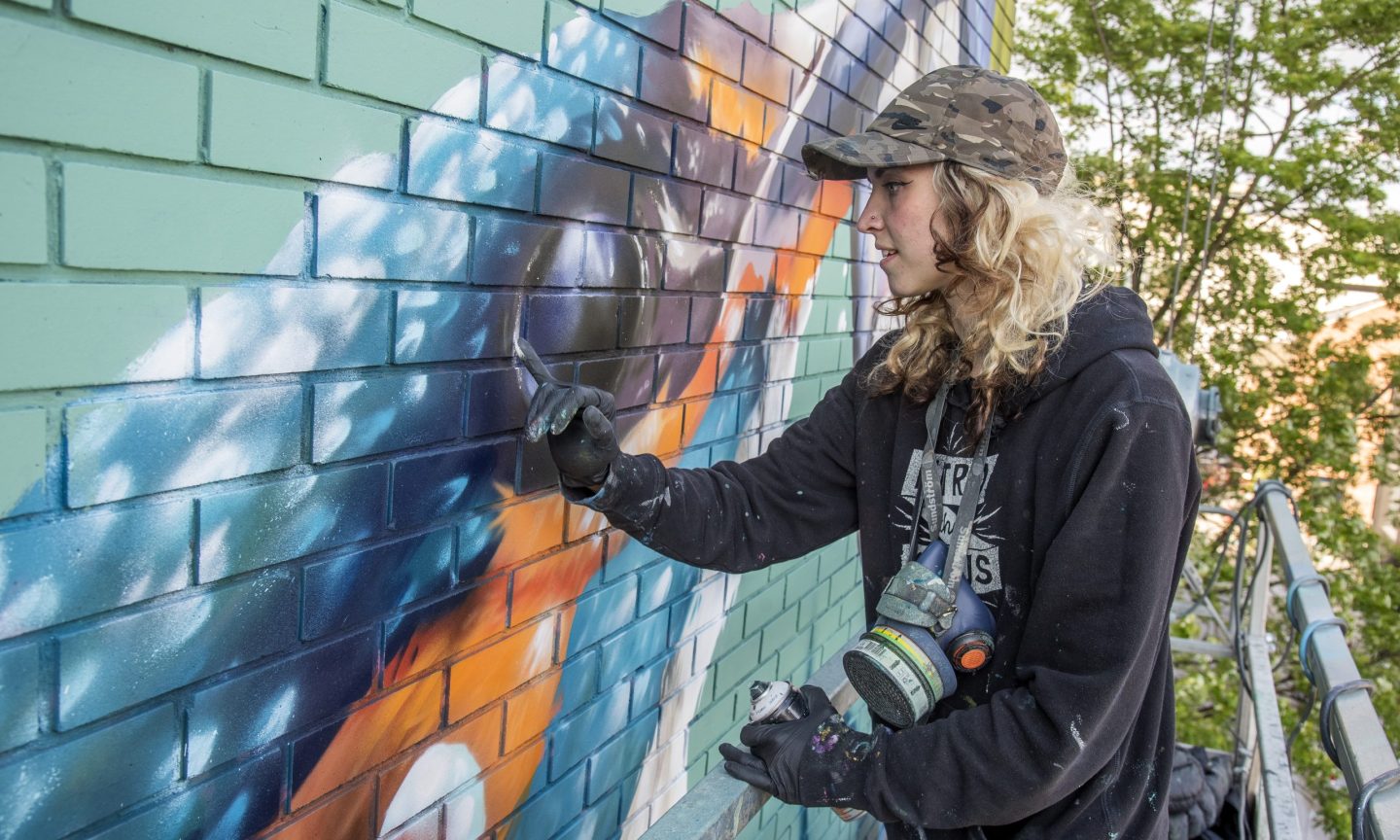 Renowned street artist set to create a new artwork in Chesterfield